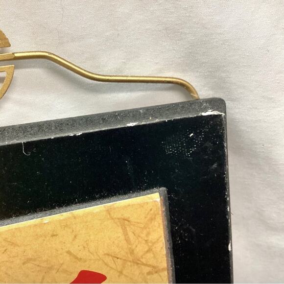 ORIENTAL HOME DECOR CALLIGRAPHY WALL PLAUQE - PEACE - Picture 2 of 3